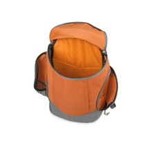 Рюкзак с тремя отделениями, держателем для бутылок и выходом для наушников, оранжевый Увеличить...