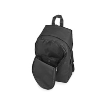 Рюкзак с отделением для телефона или МР3 плеера и выходом для наушников, черный Увеличить...