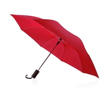 Зонт складной полуавтоматический, красный Увеличить...