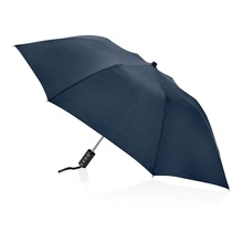 Зонт складной полуавтоматический, синий Увеличить...