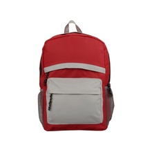 Рюкзак с 2 отделениями и 2 сетчатыми боковыми карманами, красный Увеличить...