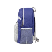 Рюкзак с 2 отделениями и 2 сетчатыми боковыми карманами, синий Увеличить...