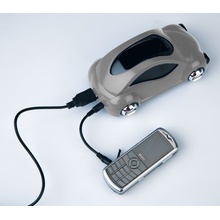 USB Hub на 4 порта «Автомобиль» с функцией подставки для мобильного телефона, а также зарядного устройства для моделей Nokia, Motorola, Sony Ericsson, Samsung, серебристый Увеличить...