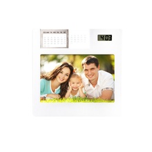 Рамка для фотографии 10х15 см с часами и «вечным» календарем Увеличить...