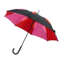 Зонт-трость полуавтоматический с двухслойным куполом Увеличить...